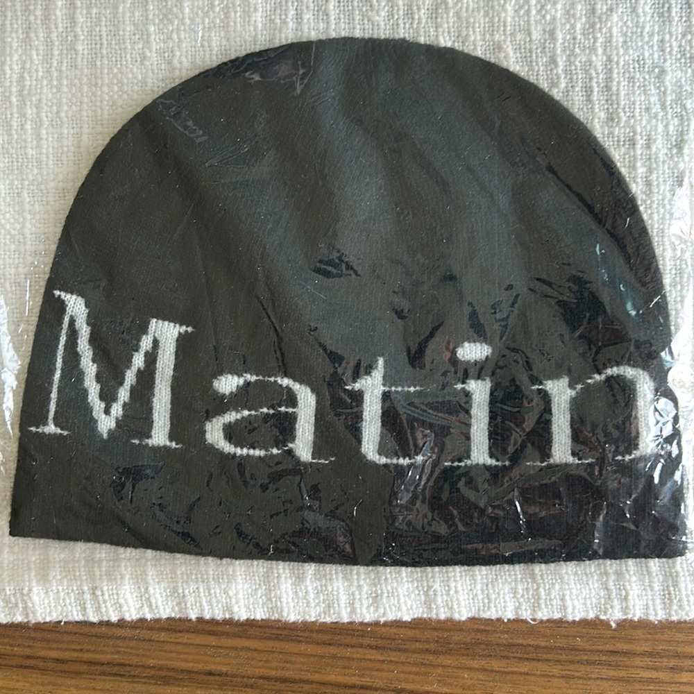 Marin Kim Black Beanie - Brand New
